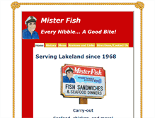 Tablet Screenshot of misterfish.org